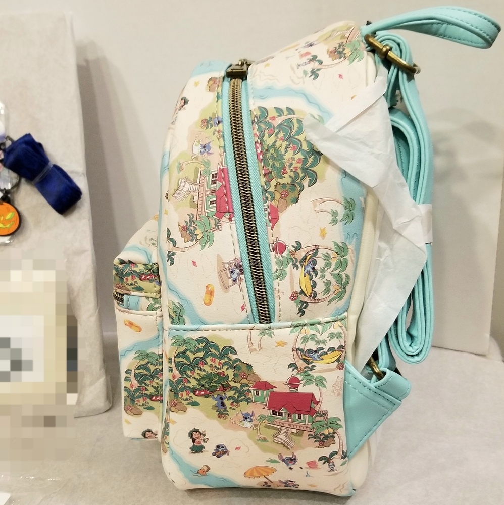 Last 1 ♥️ Loungefly Disney Lilo & Stitch Backpack - Picture 4 of 7